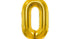 Фолиев Балон Цифра, Злато - 86см - Party Design
