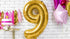 Фолиев Балон Цифра, Злато - 86см - Party Design
