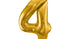 Фолиев Балон Цифра, Злато - 86см - Party Design