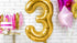 Фолиев Балон Цифра, Злато - 86см - Party Design