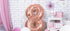Фолиев Балон Цифра, Розово Злато - 86см - Party Design