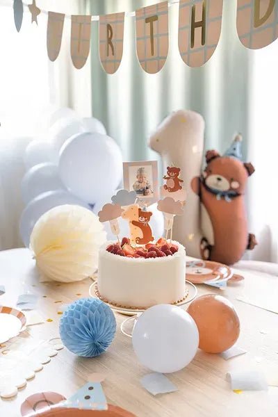 Топери за Торта с Мече и Място за Снимка - Party Design