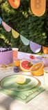 Парти Чинии, Разноцветни - 21 см - Party Design