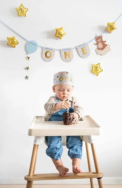 Банер и Коронка за Първи Рожден Ден - Party Design