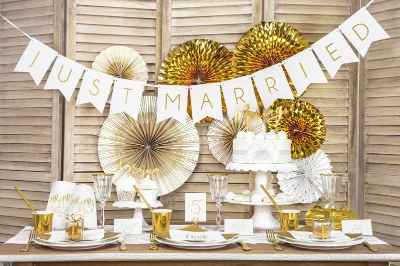 Златиста Лента с Блестящ Ефект - Party Design