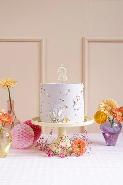 Свещи Цифри, Кремаво - Party Design