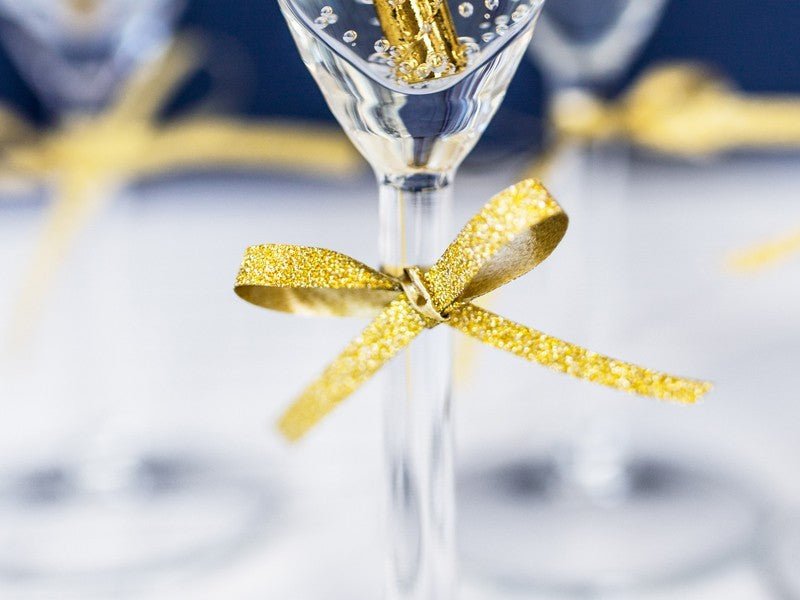 Златиста Лента с Блестящ Ефект - Party Design