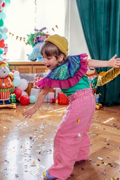 Яка с Двуцветни Пайети - Party Design