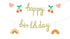 Банер Happy Birthday, 100 x 18 см - Party Design