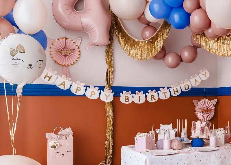 Фолиен балон Котe, 35 см - Party Design