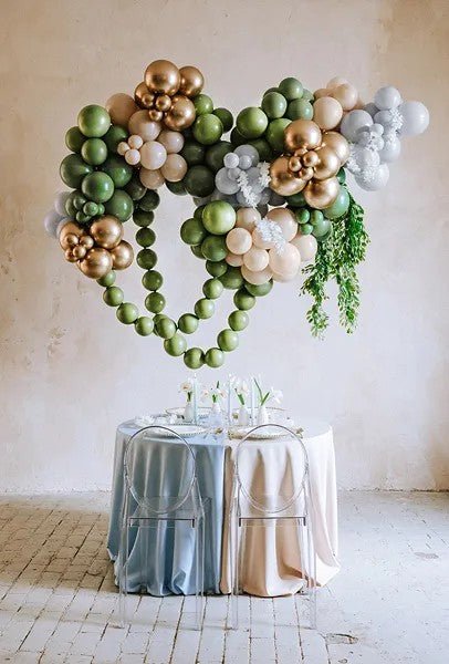 Латексови Балони Пастел, Зелен Розмарин - Party Design
