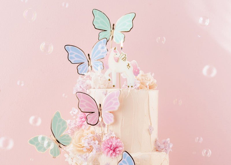 Свещ за рожден ден - Еднорог - Party Design