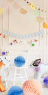 Банер Happy Birthday - Кученца - Party Design