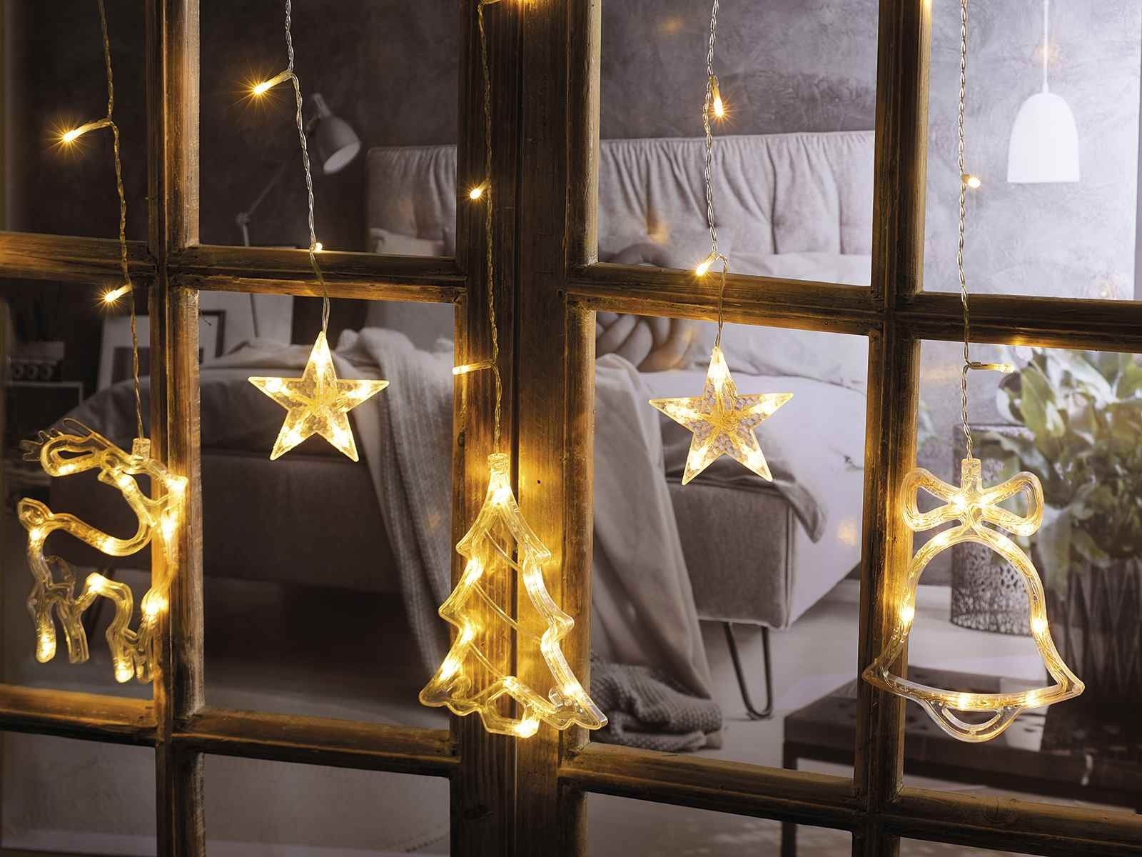 Коледни лампички с Висящи Украси - Party Design