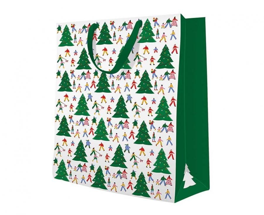 Коледна подаръчна торба "Christmas Hustle" - Party Design