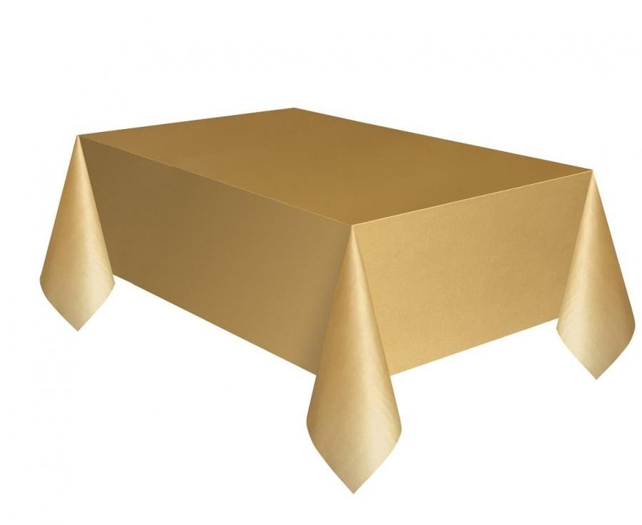 Покривка за Маса в Златен Цвят - Party Design