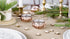 Стъклен Свещник в Розово Злато - 3 см - Party Design