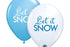 Латексови Балони "Let It Snow" - Party Design