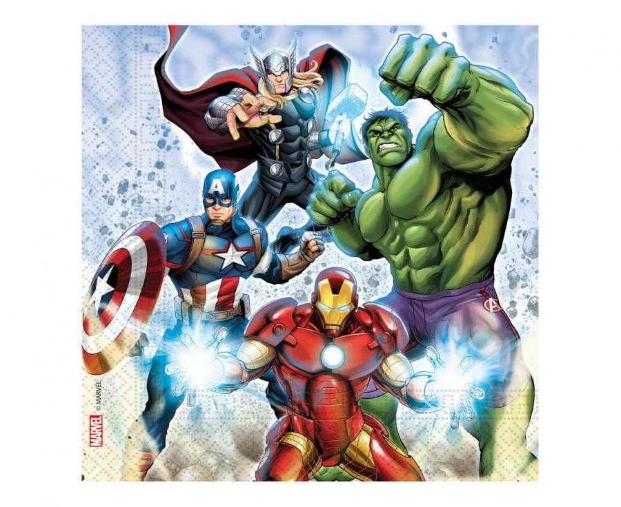 Парти Салфетки Avengers Infinity Stones - Party Design