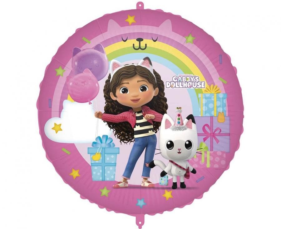 Фолиев балон Gabby's Dollhouse - Party Design