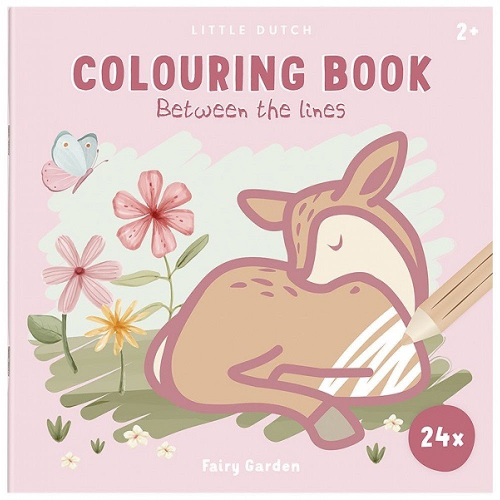 Книжка за оцветяване в линиите Fairy Garden - Party Design