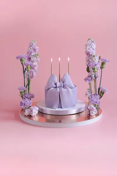 Елегантни Свещи за Рожден Ден, Розово Злато - Party Design
