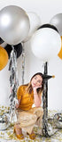 Голям Латексов Балон, 60 см, Металик Злато - Party Design