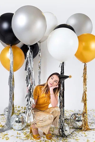 Голям Латексов Балон, 60 см, Металик Злато - Party Design