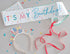 Комплект Лента и Диадема "It's My Birthday" - Party Design