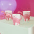 Розови Хартиени Чаши с 3D Динозавър - Party Design