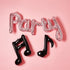 Фолиеви Балони "Party" и Музикални Ноти - Party Design
