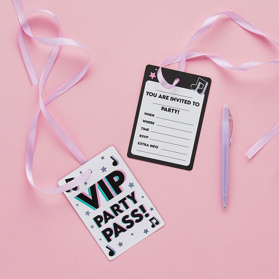 Парти Покани VIP Pass - Party Design