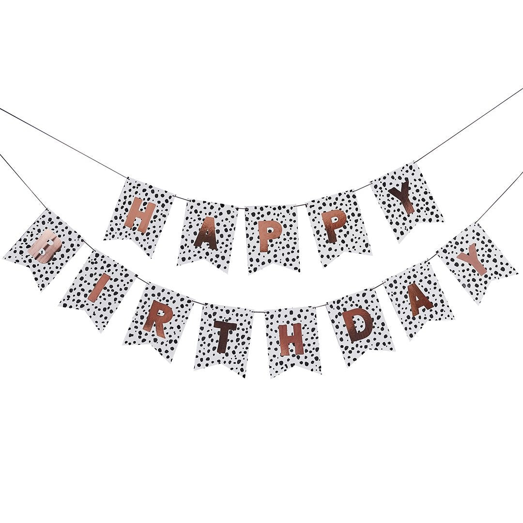 Гирлянд с Флагчета 'Happy Birthday' - Party Design