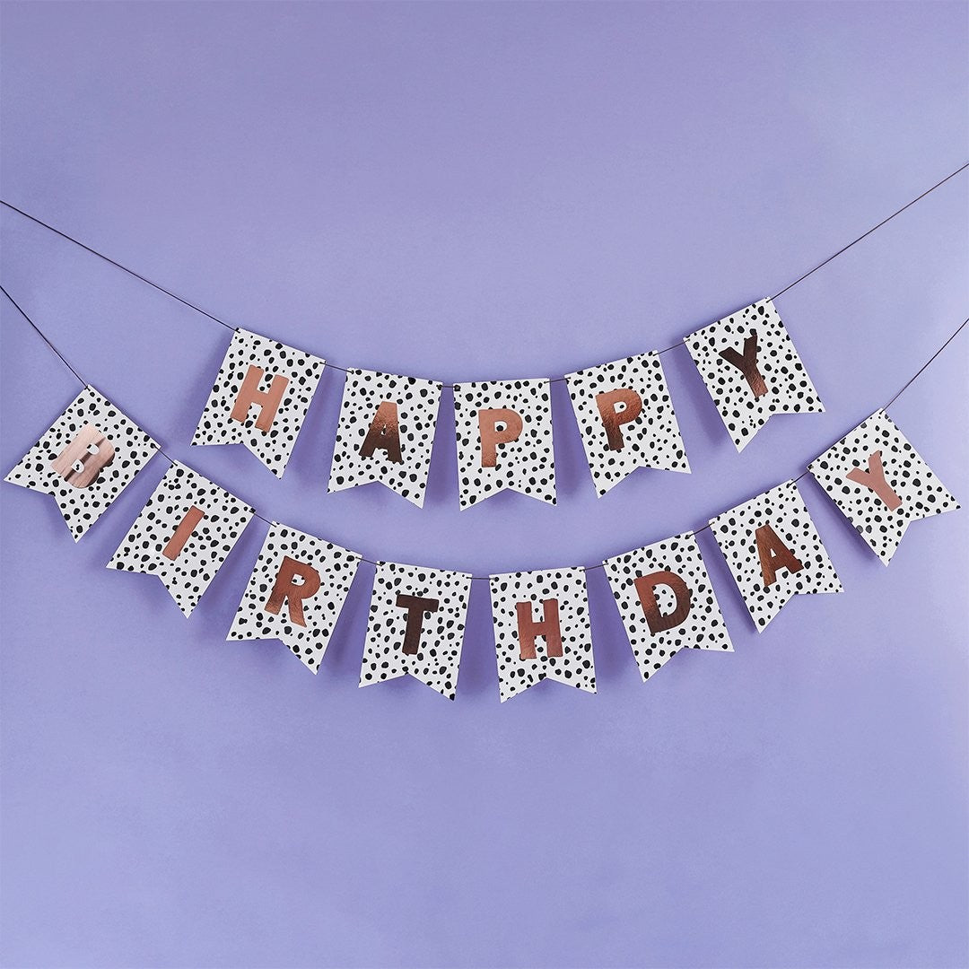 Гирлянд с Флагчета 'Happy Birthday' - Party Design