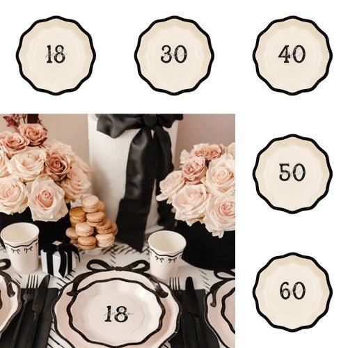 Хартиени чинии "Hello Age" - Party Design