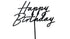 Стилен Топер Happy Birthday в Различни Цветове - Party Design