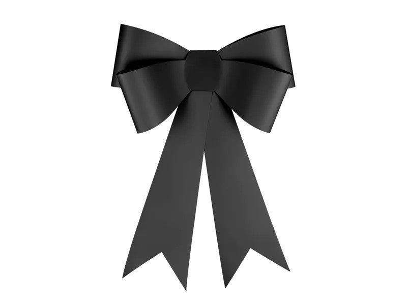 Декоративна Голяма Черна Панделка - Party Design