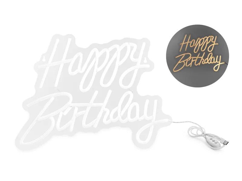 LED Неон "Happy Birthday" - Party Design