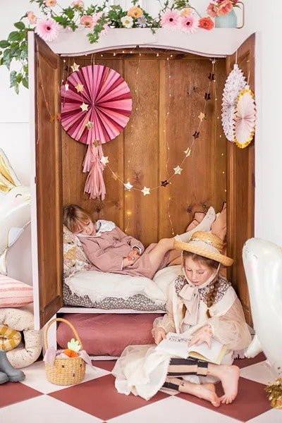 Кошничка Bunny с Текстилни Ушички - 28 см - Party Design