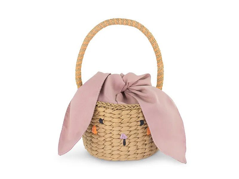 Кошничка Bunny с Текстилни Ушички - 28 см - Party Design