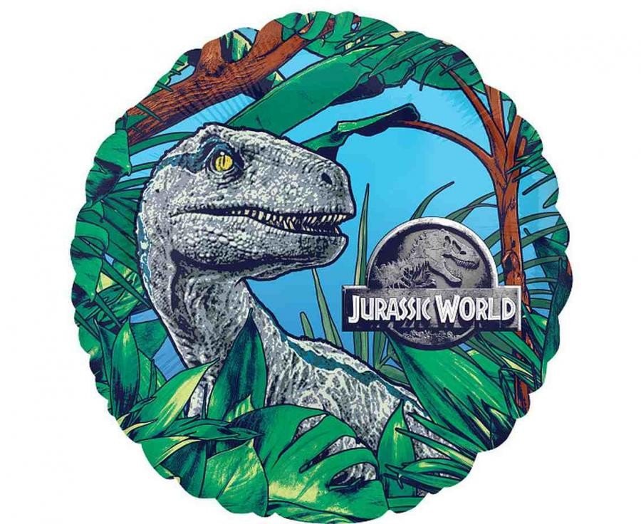 Фолиев Балон Jurassic World Dominion - 43 см - Party Design