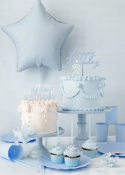 Стилен Топер Happy Birthday в Различни Цветове - Party Design