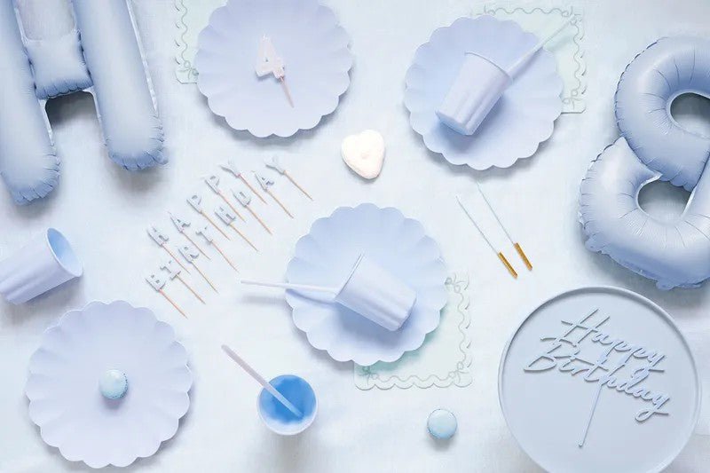 Стилен Топер Happy Birthday в Различни Цветове - Party Design