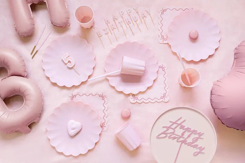 Стилен Топер Happy Birthday в Различни Цветове - Party Design