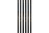 Свещички за Рожден Ден B&C Millennium - Черно и Златисто