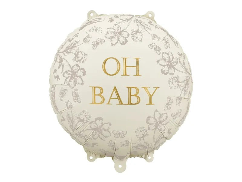 Фолиев Балон Диск "Oh Baby", 35x35 см