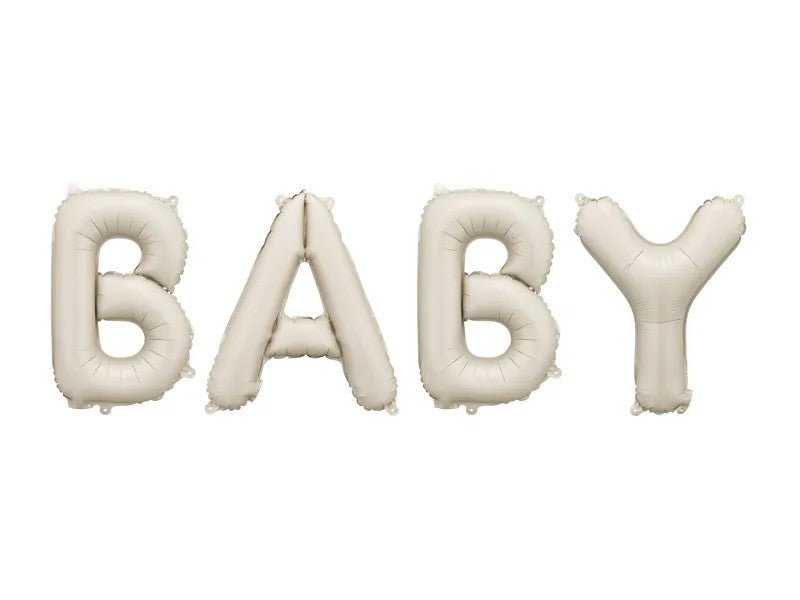 Фолиев Балон “BABY” Бежов - Party Design