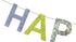 Банер "Happy Birthday" – Микс от цветове - Party Design
