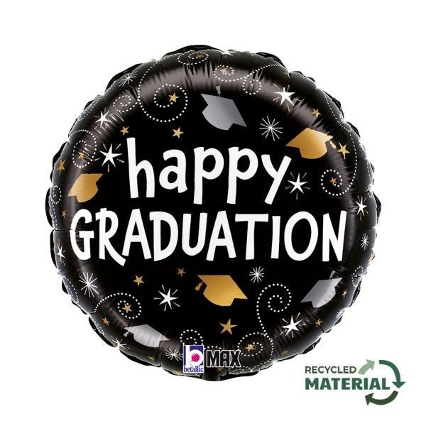 Фолиев балон „Happy Graduation“ - Party Design