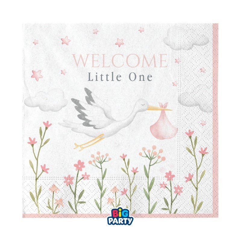 Салфетки “Welcome Little One” - Party Design